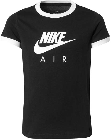 schwarzes t shirtmädchen modern nike